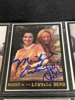 Night Of The Living Dead Signed Collector Cards