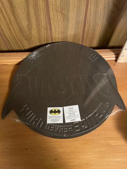 Batman Batcave Metal Sign