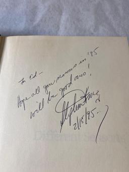 Signed First Edition Different Seasons By Stephen King