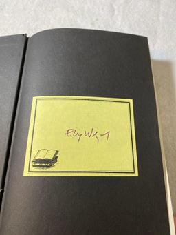 Hard Cover Night/Dawn/Day By Elie Wiesel With Autograph Card