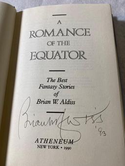 Signed First Edition A Romance Of The Equator By Brian W. Aldiss