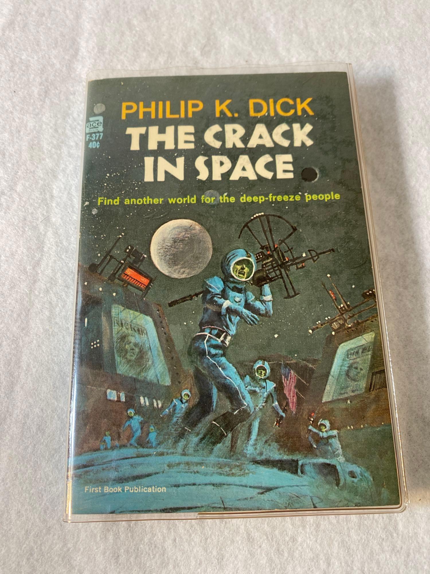 1954 Imagination Stories Signed By Philip K. Dick With 1st Publication The Crack In Space