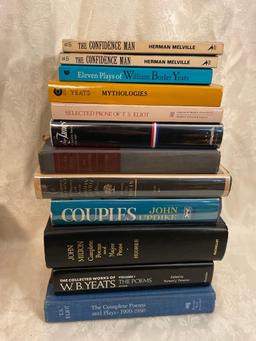 WB Yates, Herman Melville, TS Eliot, John Milton Books (12)