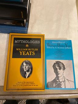 WB Yates, Herman Melville, TS Eliot, John Milton Books (12)
