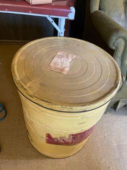 Vintage Shortening Bin