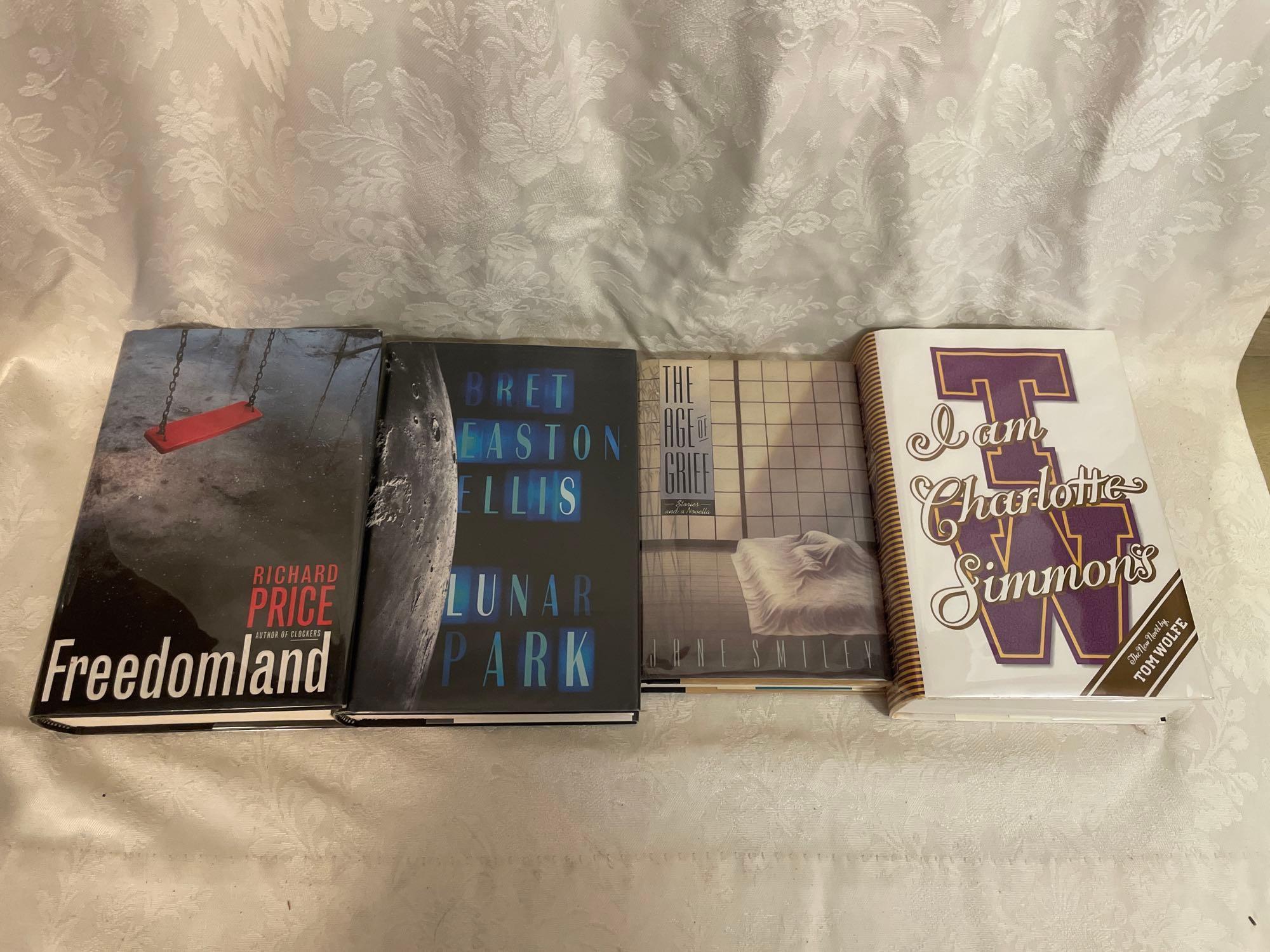 4 Signed HC books