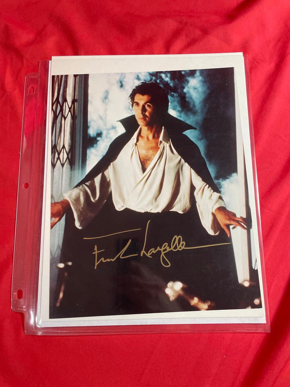 Dracula Movie Still Signed By Frank Langella