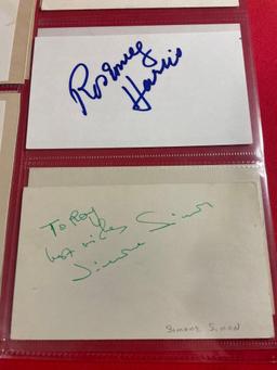 10 Misc Celebrity Autographs