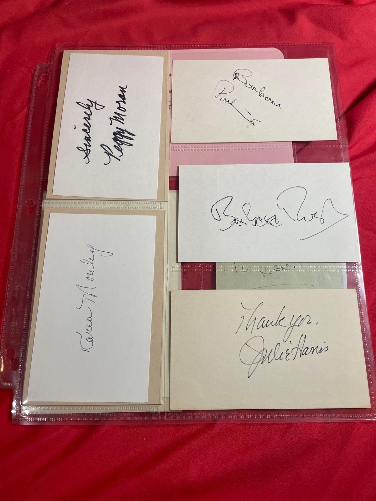 8 Celebrity Autographs