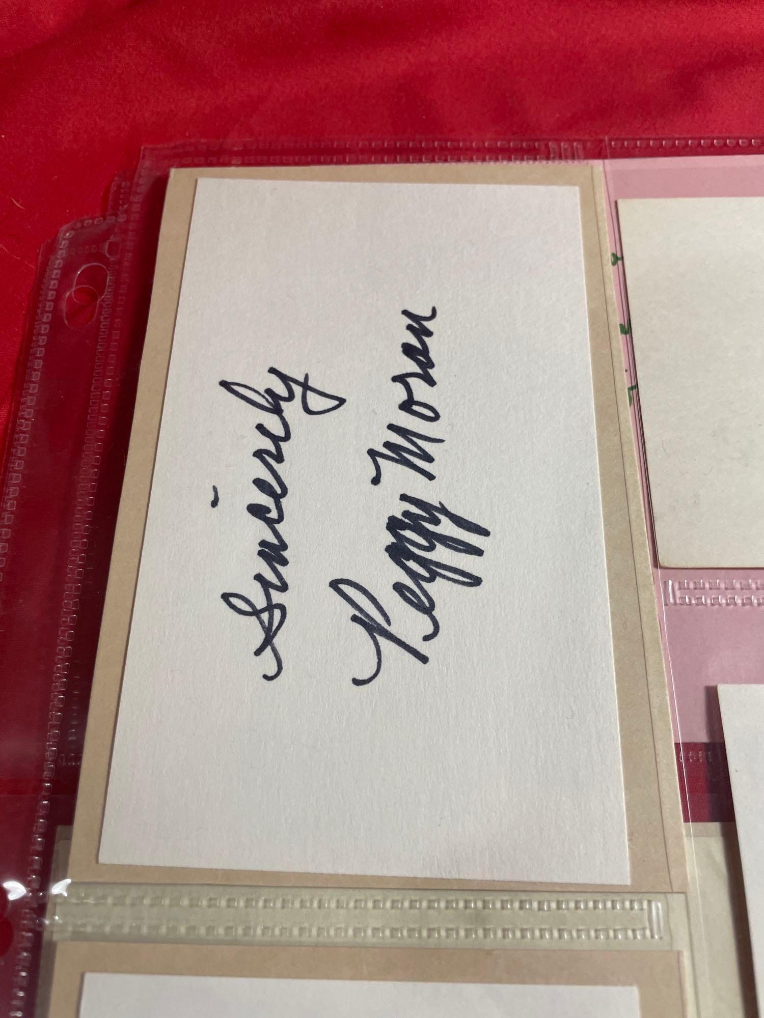 8 Celebrity Autographs