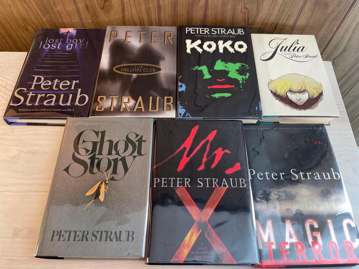 Peter Straub HC Books (7)