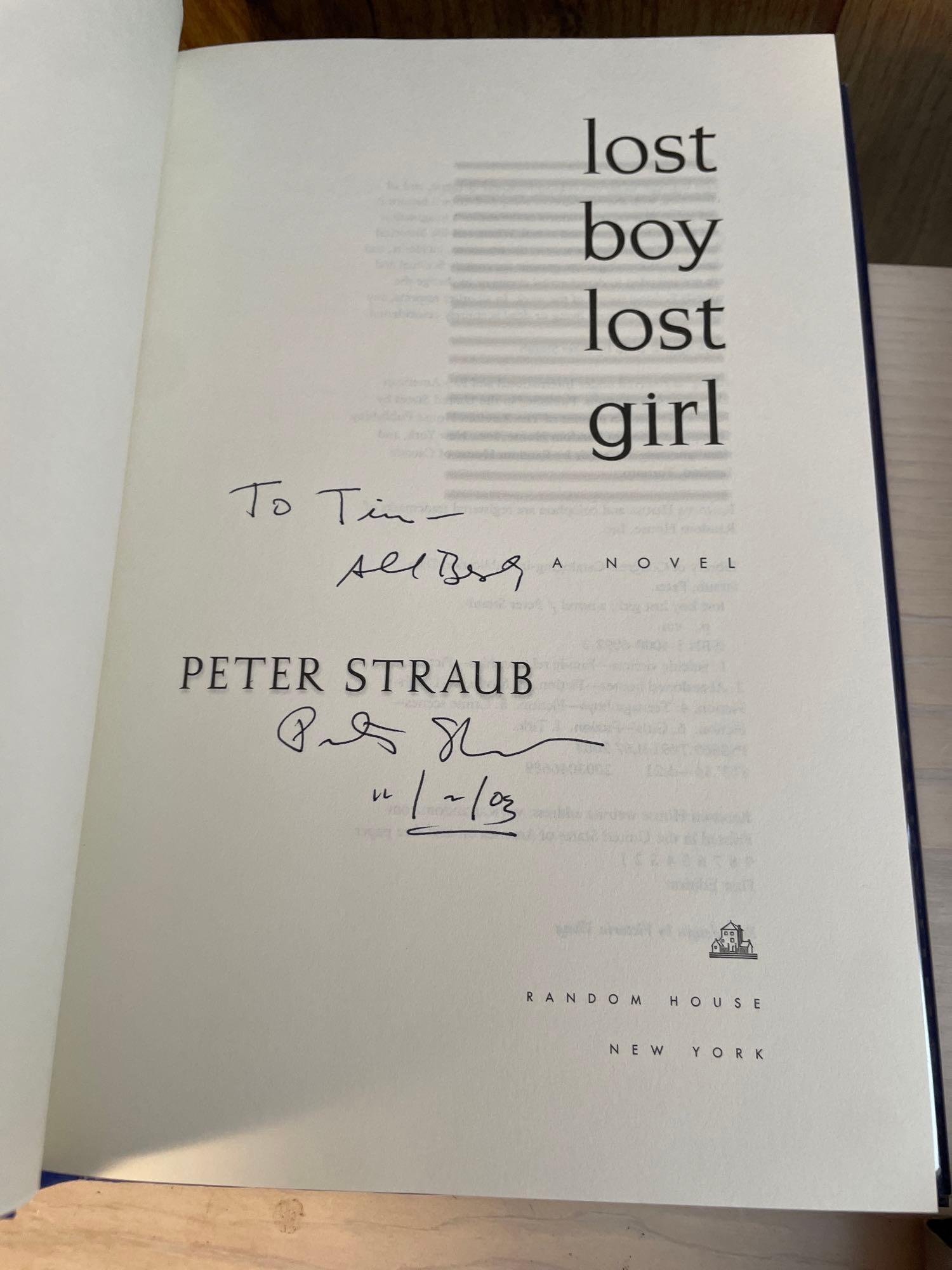 Peter Straub HC Books (7)