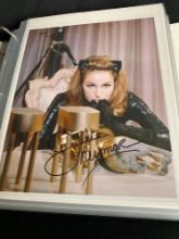 Signed Julie Newmar Catwoman Photo