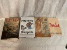 4 Signed HC books