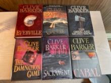 Clive Barker HC 1st Editions (6)