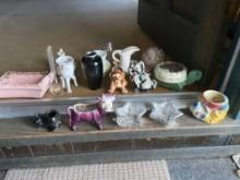 Assorted Vintage Planters and Vases