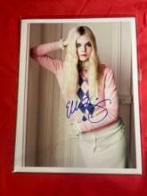 Signed Ellie Fanning Photo