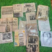 vintage newspaper articles