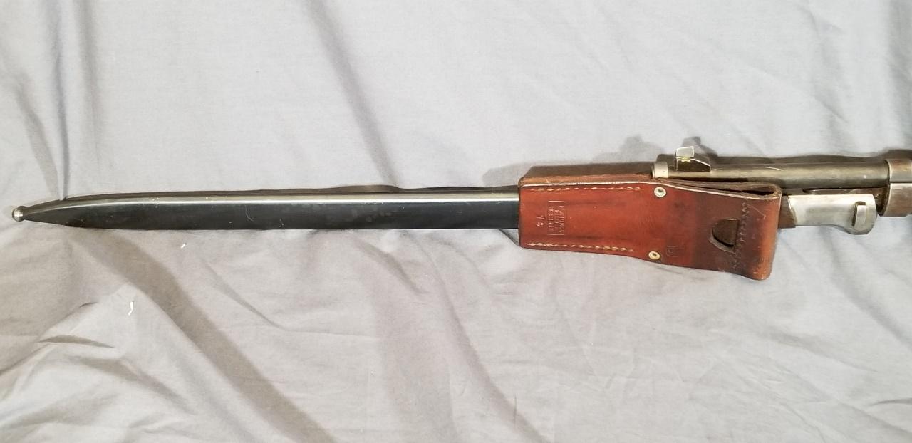 Czech Mauser VZ98/22 Rifle w/ Bayonet and Sheath