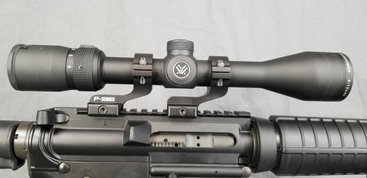 S&W M&P-15 AR-15 .223/5.56 Rifle w/scope