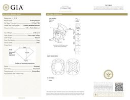 2.78 ct, Lt. Yellow-VVS1, Cushion cut Diamond