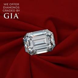 2.21 ct, Color D-VVS2, Emerald cut Diamond