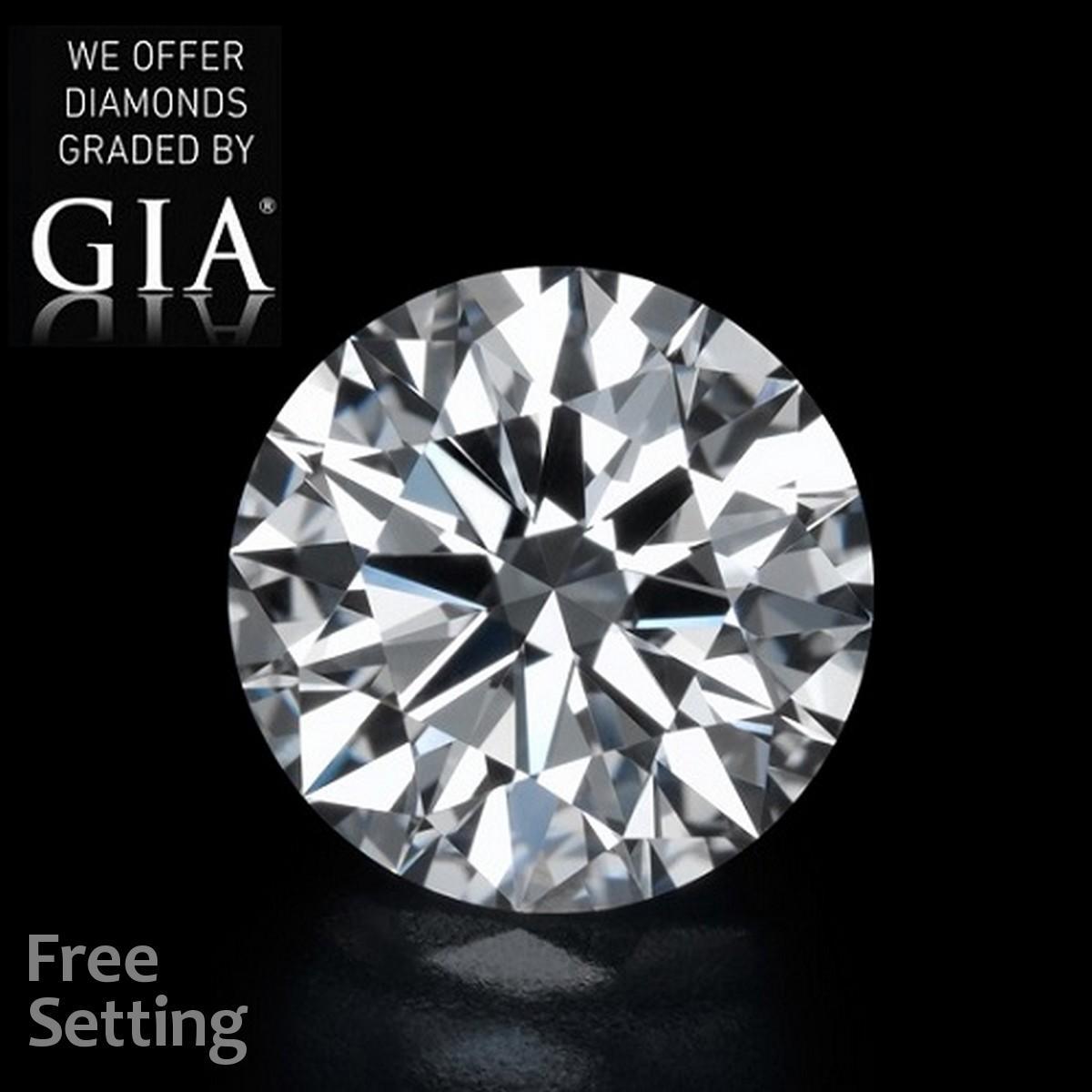 3.50 ct, Color F/IF, Round cut Diamond