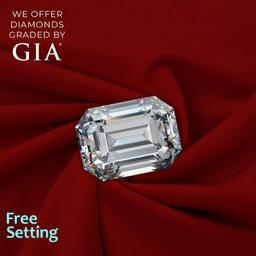 1.01 ct, Color F/IF, Emerald cut Diamond