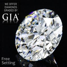 2.00 ct, Color D/VVS1, Round cut Diamond