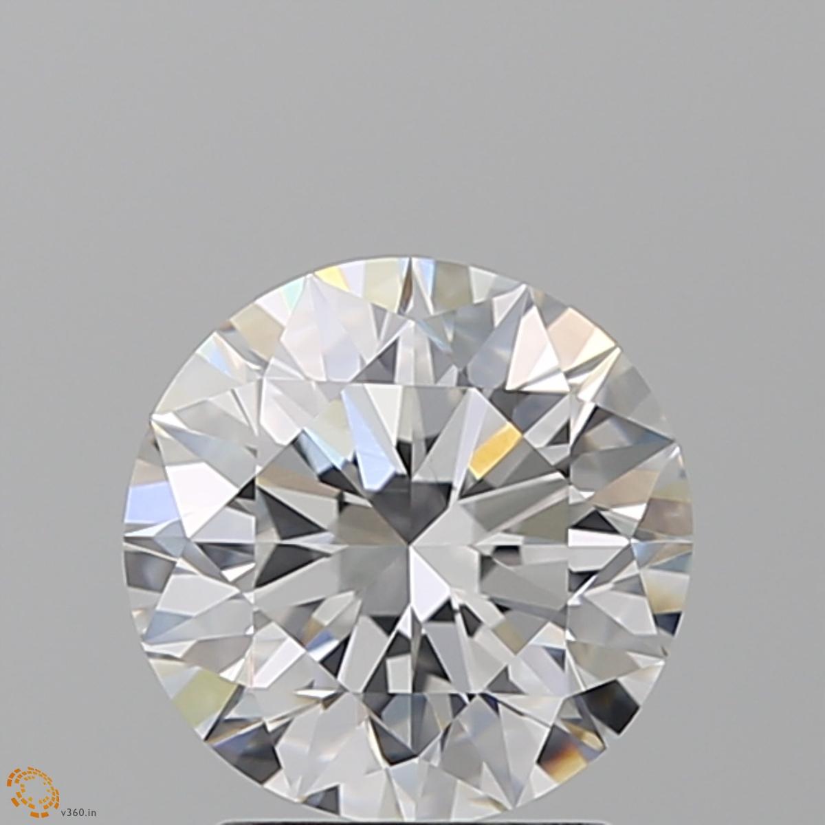 2.00 ct, Color D/VVS1, Round cut Diamond