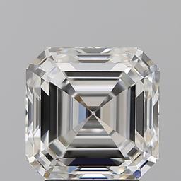 3.01 ct, Color F/VS1, Sq. Emerald cut Diamond