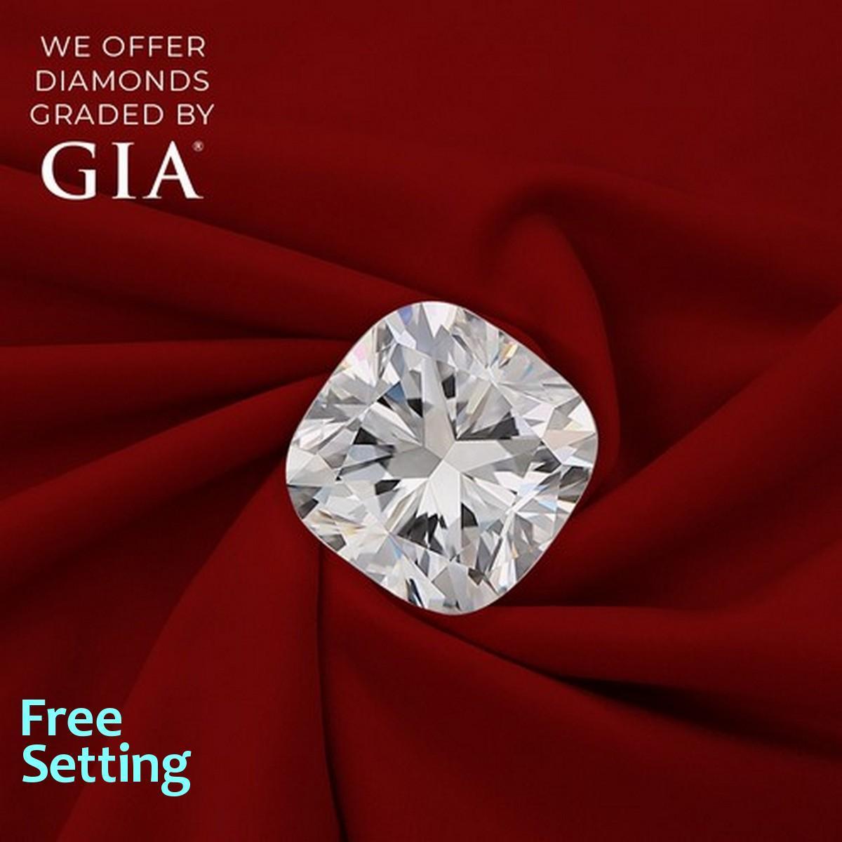 1.20 ct, Color D/VS1, Cushion cut Diamond