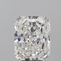 5.21 ct, Color D/VS2, Radiant cut Diamond