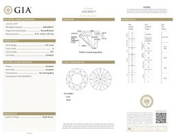 2.01 ct, Color G/VS1, Round cut Diamond