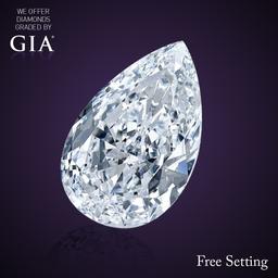 1.52 ct, D/IF, Pear cut Diamond, 38% off Rapaport List Price (GIA Graded), Unmounted. Appraised Valu