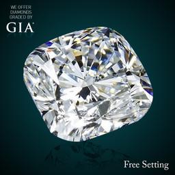 1.01 ct, G/VS1, Cushion cut Diamond, 56% off Rapaport List Price (GIA Graded), Unmounted. Appraised