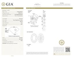 2.90 ct, Natural Fancy Deep Brown Yellow Even Color, VVS1, Oval cut Diamond (GIA Graded), Unmounted,