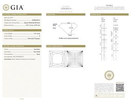 1.01 ct, G/VVS1, Princess cut Diamond, 49% off Rapaport List Price (GIA Graded), Unmounted. Appraise