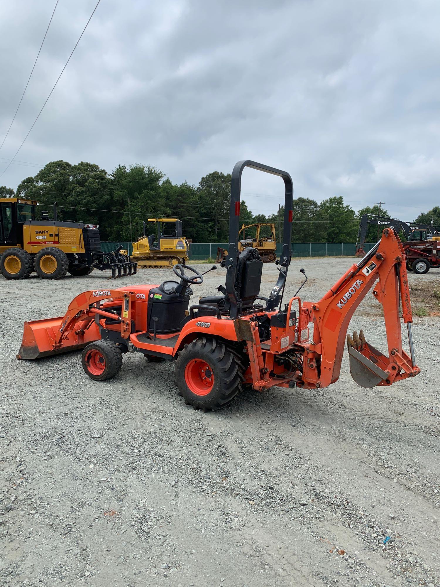 Kubota BX25DLB 4WD Mini Backhoe