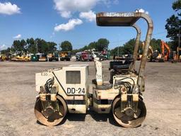 1994 Ingersoll-Rand DD24 Tandem Vibratory Smooth Drum Roller