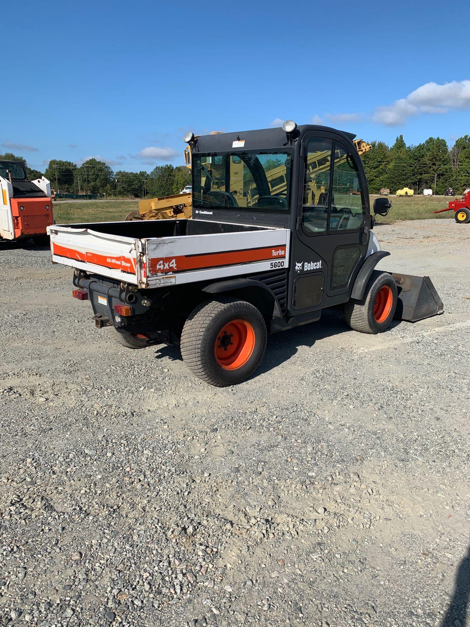 2008 Bobcat Toolcat 5600 Turbo 4x4 Utility Vehicle