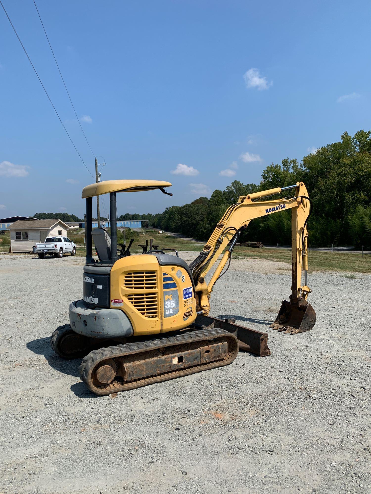 2006 Komatsu PC35MR Mini Excavator