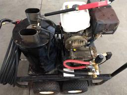MI-T-M (RECONDITIONED) 3.5 GPM, 3000 PSI, 13HP Oil Fired Hot Water Pressure Washer