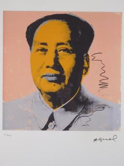 After Andy Warhol: Chairman Mao