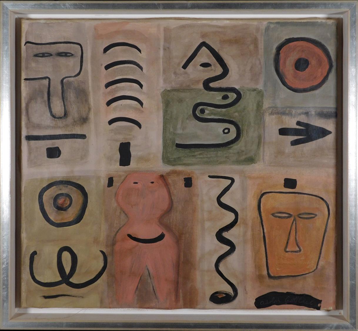 Adolph Gottlieb: Abstract Composition