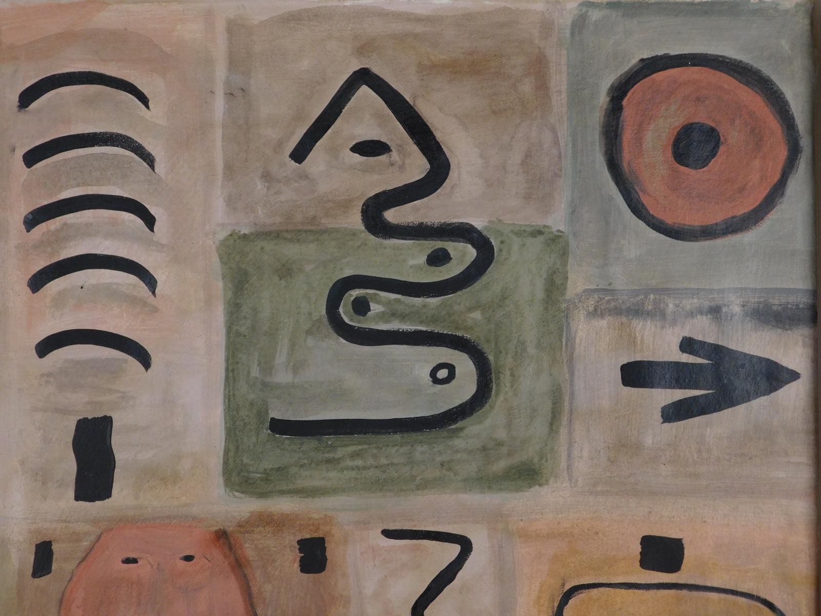 Adolph Gottlieb: Abstract Composition