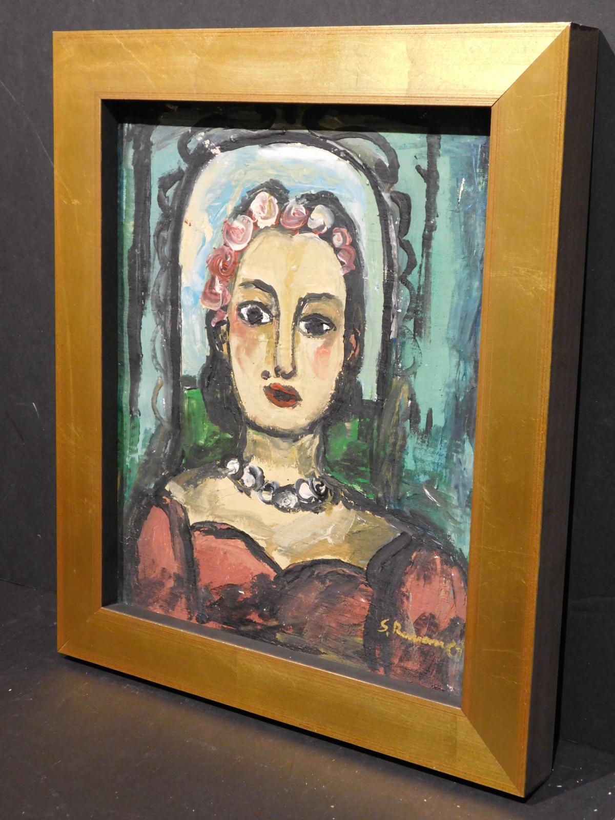 Georges Rouault: Portrait of a Woman