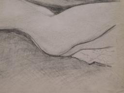 After Amedeo Modigliani: Reclining Nude