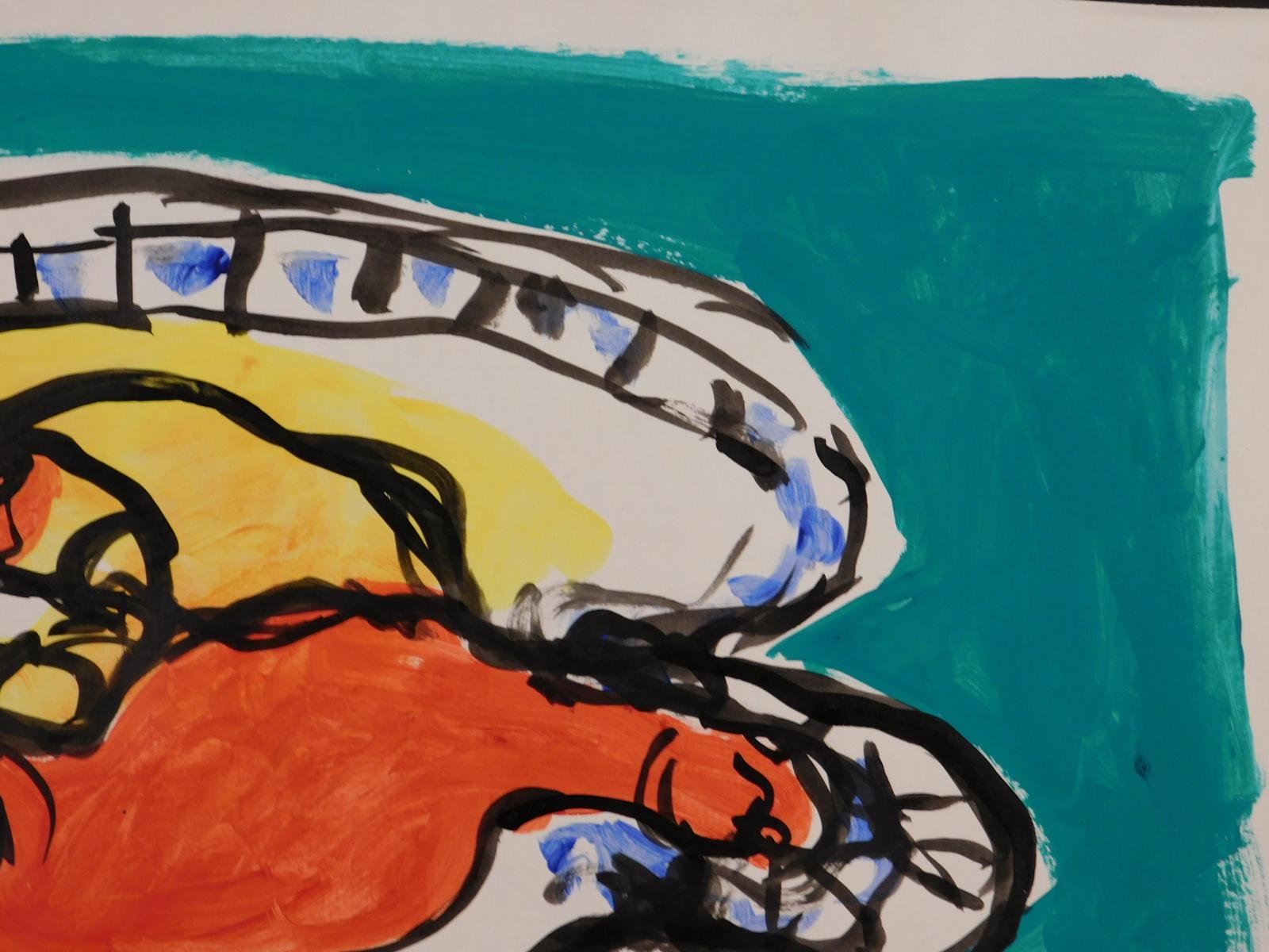 Karel Appel: Abstract Composition