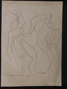 After Henri Matisse: Study for "The Dance", 1932.